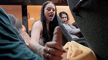 Riding The Bus With A Secret: A Naughty Teen’s Public Pleasure