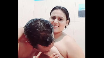 Sweaty, Forbidden Desi Bathroom Rendezvous