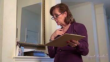 Your New Secretary Is A Fiery 60-year-old Texas Redhead Milf Named Marie, Ready To Take Your Dictation.