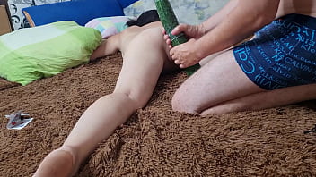 Juicy Fruit Cunt Stretched Wide By A Greedy Fist