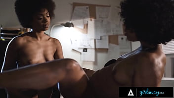 Detective Misty Stone Gets Bent Over The Desk And Pounded Hard By Her Partner Right In The Middle Of The Police Station