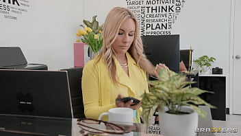 Caught In The Act: Ricky Johnson Spies His Co-worker’s Steamy Selfie Session And Gives Her A Hard Desk-top Assist