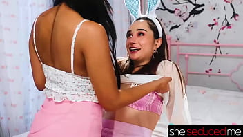 A Sinful Sapphic Seduction Unfolds During A Tantalizing Easter Egg Hunt.