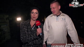 Skandalöses Straßen-casting: Geile Schlampe Verführt Wildfremden Kerl Zu Schamlosem Public Sex-abenteuer
