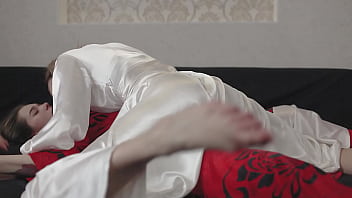 Golden-haired Goddess Grinds Her Dripping Wet Cunt Against Her Dark-haired Lover’s Eager Mound.