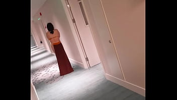 Submissive Chinese Slave Paraded Through Hotel By Beijing Master