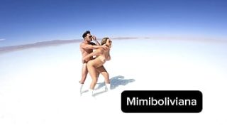 A Creamy Climax In The Vast, White Expanse Of The World’s Largest Salt Desert