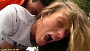 Gaping German Snow Sluts: A Public Anal Gangbang Orgy
