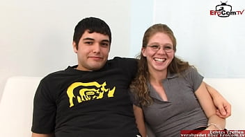 Nerdy Wife In Glasses Takes A Massive Black Cock While Her Cuckold Watches