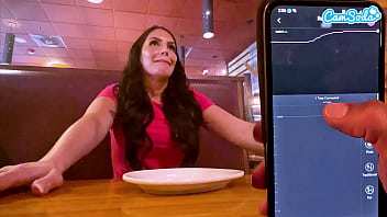 Unleashing A Public Orgasm At Lunch With My Buzzing Toy, Soaking My Panties For All To See.