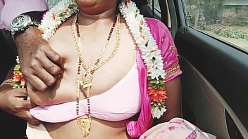 Sizzling Desi Aunty Gets Wild With Steamy Car Sex And Filthy Telugu Whispers