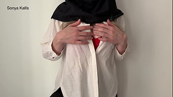 Hijab-wrapped Secretary Spreads For A Hefty Raise