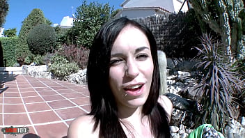 A Sultry Spanish Brunette With Piercings Craves Hard, Throbbing Cocks.
