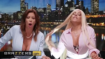 Breaking News: Alexis Fawx, Luna Star, And Johnny Sins Unleash Their Filthy Journalism In This Brazzers Exclusive