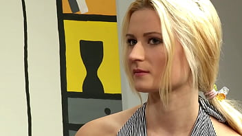 Timid Blonde Slut Aching For A Rough Pounding