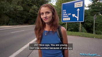 Hitchhiking Redhead Gets A Hard Public Ride On My Massive Cock