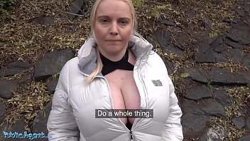 Get Serviced By Public Agent As Busty Blonde Jordan Pryce Offers Up Her Huge Tits For A Wild Titty Fuck.