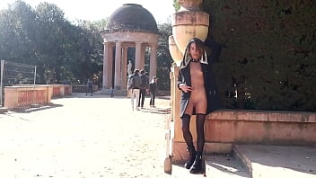 Stripping Bare Under The Barcelona Sun: A Public Park’s Forbidden Thrill