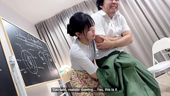 Professor’s Passionate Lesson Ends With A Deep, Intimate Filling For Her Eager Student.