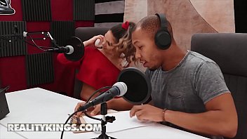 Athena Faris’ Curvy White Body Can’t Resist Sneaking A Taste Of Ricky Johnson’s Massive Black Cock