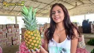 Seductive Latina Evelin Suarez Gets Overwhelmed By Hungry Young Studs
