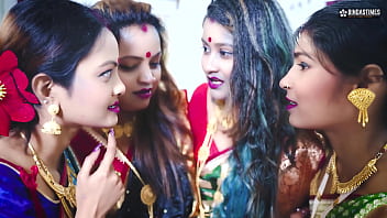 Desi Tharki Zamindar Bhaiyon Ki Raat: Chaaron Biwiyon Ke Saath Ek Sath Hardcore Gangbang (hindi Audio)