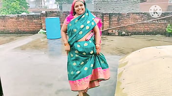 Soaked In The Storm, My Bhabhi Moans In Hindi As She Takes It Hard