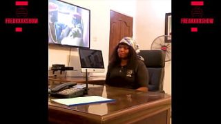 Office Slut Squirts All Over Her Boss’s Desk After Getting Fucked By Her Thick-ass Coworker. Subscribe Now For More Red Hot Action.
