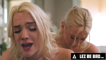 Lez Be Bad: Naturally Stacked Teen Kay Lovely Ravages Her Bestie Kenna James’ Dripping Wet Pussy