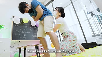 My Private Tutor Gives Me The Hardest Lessons In Her Bedroom