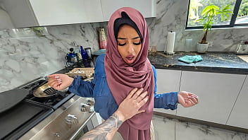 Desperate To Reignite Her Marriage, A Devout Hijab Wife Secretly Masters The Art Of Seductive Talk And Deep-throat Pleasure.