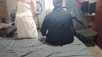 Horny Wife Begs For A Real Man’s Cock While Her Pathetic Husband Watches.