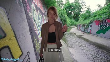 Tunnel-taken Redhead: Ariela Donovan’s Public Agent Fuck-fest