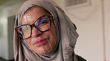Milf In A Hijab Gets Her Face Savagely Fucked By A Hard Cock