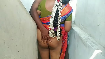 A Sultry Tamil Aunty With Flowing Locks Seduces Her Young Servant Boy In A Forbidden Affair.
