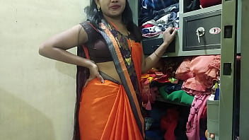 कामवाली की साड़ी फाड़कर उसकी चूत में ज़ोरदार चोदाई