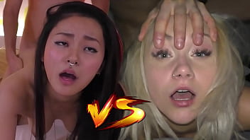 Rae Lil Black’s Tight Asian Pussy Or Marilyn Sugar’s Greedy Czech Cunt – Which One Gets Your Load Pumped Deep Inside?