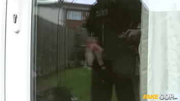Uniformed Officer Takes The Pole Dancer Hard In A Raunchy Roleplay