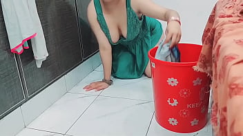 Naughty Indian Maid Teases Her Elderly Landlord, Flashing Her Juicy Tits And Round Ass Before Getting Ravished And Sucked In Passionate Hindi Moans