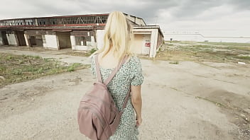 Dirty Little Slut Swallows A Stranger’s Cum In A Risky Public Fuck Spot