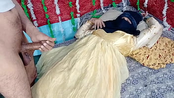 Desi Bride In Yellow Moans As Thick Indian Cock Pounds Her Dripping Pussy Raw