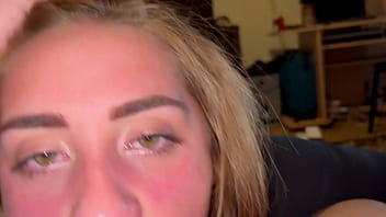 Messy, Gagging Deep Throat Blowjob Ending In A Sloppy Throatpie