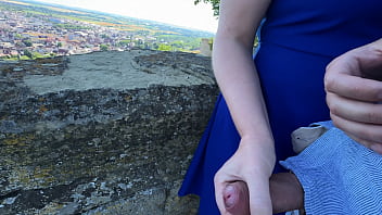 Urban Exploration Turns Erotic: Risky Public Handjob, Blowjob, And Doggy Style – Nearly Caught In The Act!