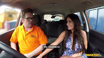 Posh Cheating Wife With Massive Tits Gets Railed By Her Driving Instructor