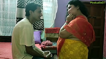 Sultry Indian Bhabhi Corrupts An Innocent Boy With Her Dirty Desires And Moans