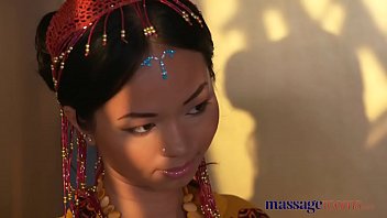 Sweaty Massage Table Groans As A Fiery Thai Masseuse Impales Her Pierced Cunt On A Throbbing, Rock-hard Cock.