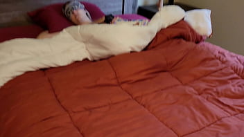 Mommy Mistakes Her Boy For Her Man And Rides His Shaft Until He Paints Her Face With His Seed