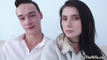 Pounding Nicole Black’s Tight Asshole As Her Pathetic Cuckold Watches In Silence