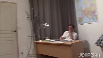 Naughty Teacher Telsev Gives Two Students A Private, Hands-on Education