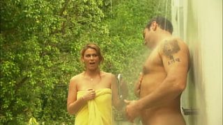 Sweaty Milf Takes It Up The Ass And Deepthroats In The Wild